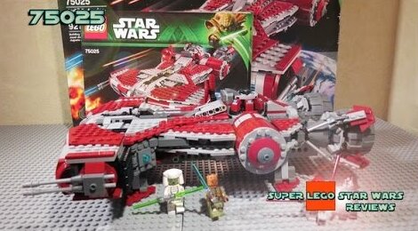 Lego Star Wars 75025 Jedi Defender Class Cruiser Review