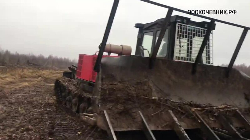 Универсальный Мульчер-Бульдозер ТЛП-4М-037 Сибирь Техника.Расчистка ...
