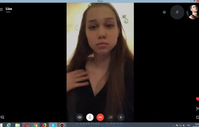 Развод в скайпе сексуальной лизы 20 лет екб