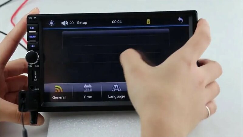 Китайская магнитола 7018b 2 Din с нормальной прошивкой - Смотреть ...