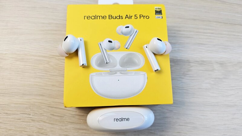 Realme buds AIR 5 pro - крутые беспроводные наушники с мощным ...