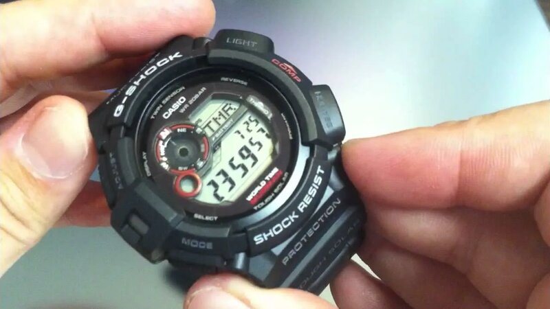 Casio G Shock Mudman Compass Watch G9300 1