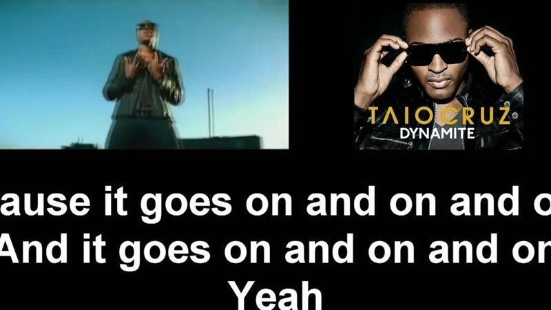 Dynamite taio cruz lyrics hot sale