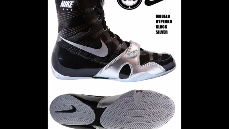 Nike hyperko black silver