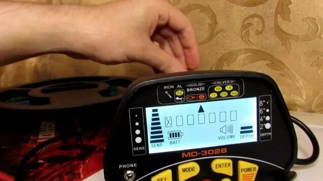 Металлоискатель MD 3028 №2 - Смотреть онлайн в поиске Яндекса по Видео