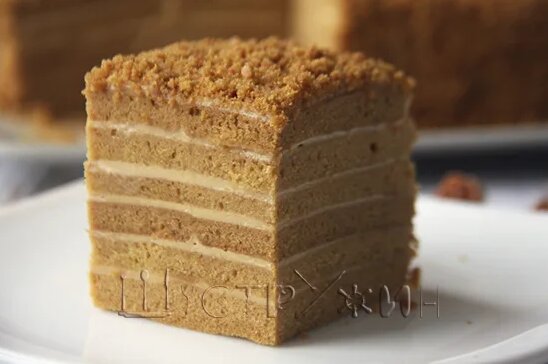 Домашний медовик. Рецепт быстрого и вкусного медовика с кремом из ...