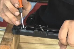 Установка газовой пружины, замена манжеты и перепуска ствола на Хатсан ...