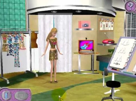 Barbie fashion show computer game sale