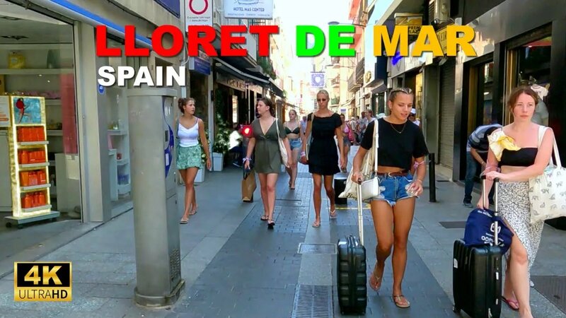 lloret de mar costa brava spain - 4k ultra hd 60fps - watch online on ...
