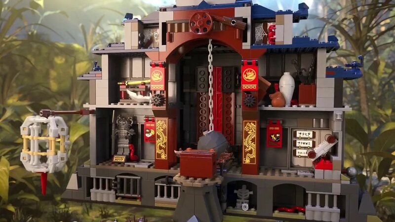Temple of the Ultimate Ultimate Weapon LEGO NINJAGO Movie 70617 Product Animation