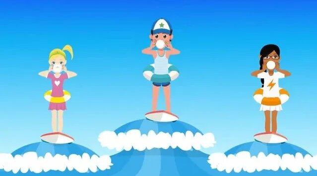 песня по английскому про части тела