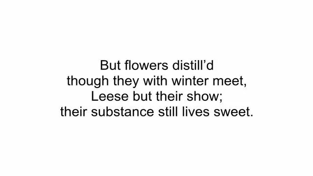 12 сонет шекспира на английском