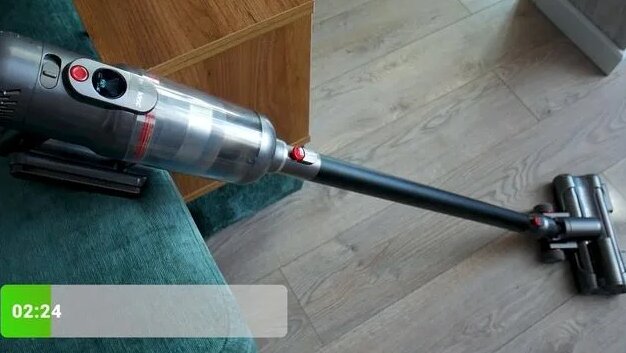 Puppyoo T12 Plus Rinse: Мощный вертикальный пылесос с насадкой ...