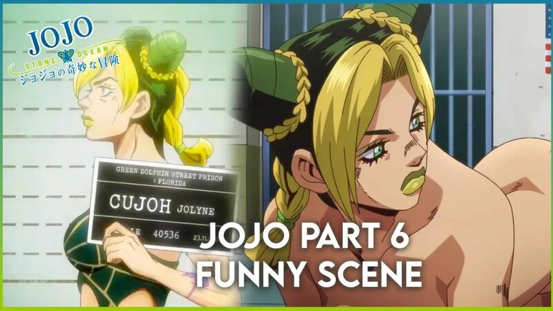 Jolyne's epic naked jojo pose scene 😳😳 jojo part 6 stone ocean — Yandex  video arama