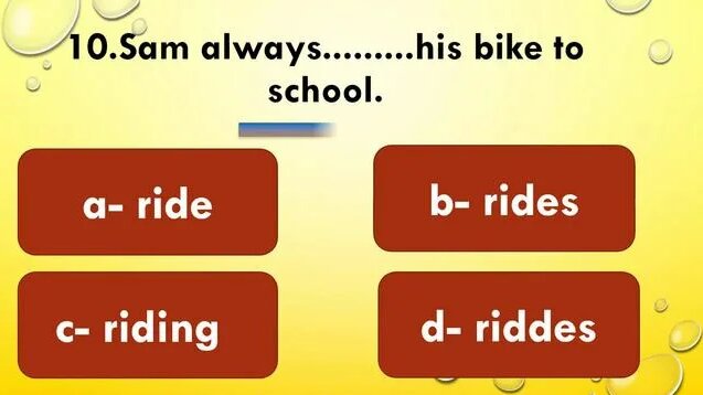 Present Simple Vs Present Continuous Multiple Choice Test Quiz for beginners: simple present vs present continuous multiple