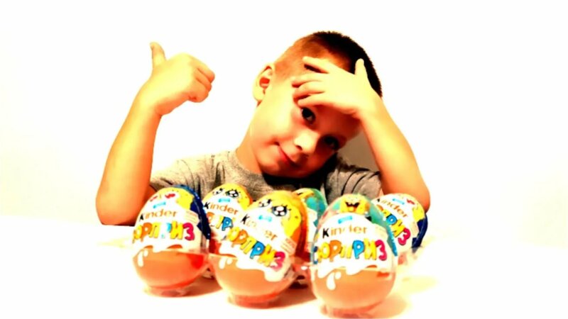Губка Боб Киндер Сюрприз | Игрушки из Kinder Сюрпризов Губка Боб ...