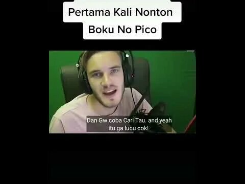 Pewdiepie reaction boku no pico
