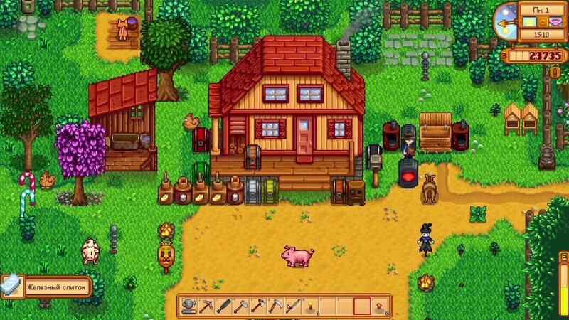 Stardew Valley Как тащить в Стардью Валлей #56 | Год 2. Весна 1 ...
