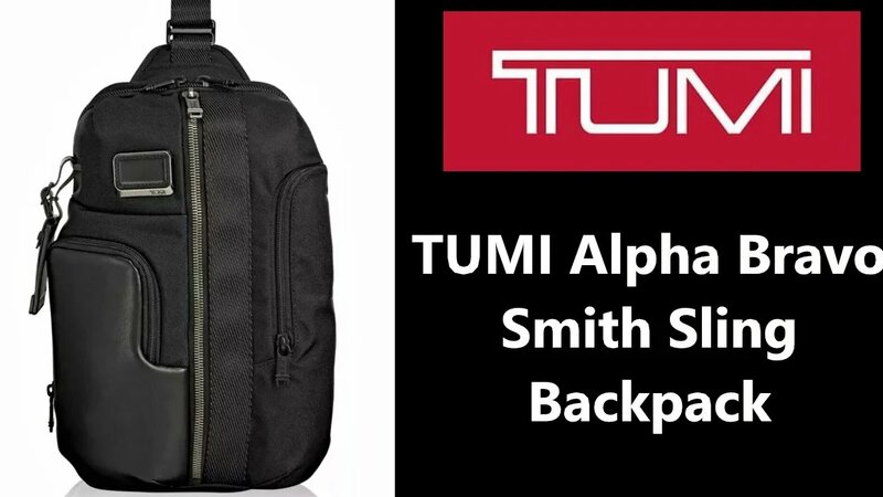 TUMI Alpha Bravo Smith Crossbody Sling Backpack
