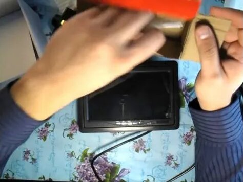 Камера заднего вида с монитором с алиэкспресс из Китая для автомобиля с ...