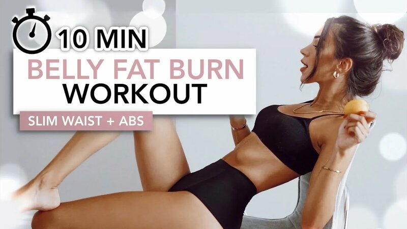 10 MIN Belly FAT BURN Workout Slim Waist Visible Abs Eylem Abaci