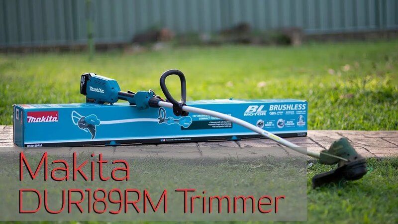 How to use Makita Dur189rm Trimmer Whipper Snipper review