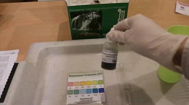Измерение водородного показателя кислотности воды (рН) - Смотреть ...
