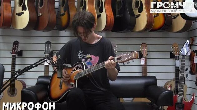 Электроакустическая гитара Fabio W164e - звук |SoundCheck - Смотреть ...
