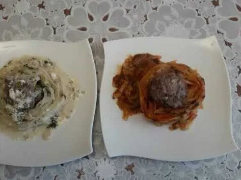 Макаронные гнезда - 2 способа приготовления, гнезда из макарон ...
