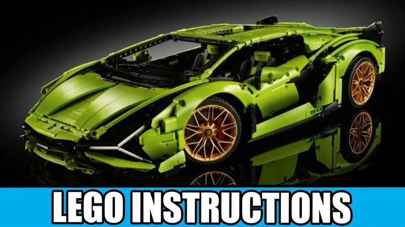 LEGO Instructions How to Build LEGO Lamborghini Sian FKP 37 42115 LEGO Technic