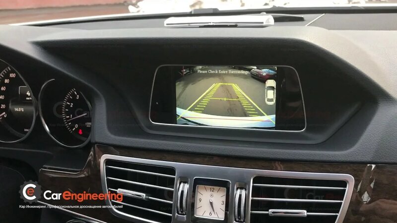 Камера заднего вида Mercedes W212. Установка задней камеры в Мерседес Е ...