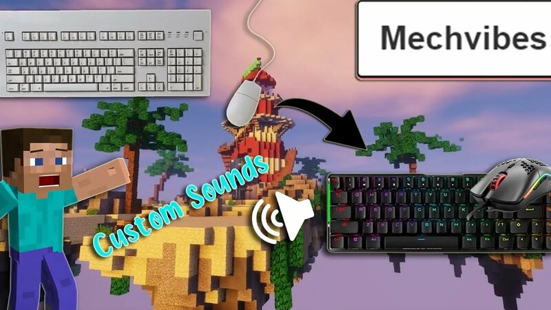 How to apply custom mouse and keyboard sounds in mechvibes++ 