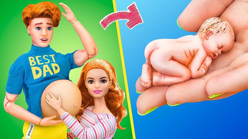 12 DIY Pregnant Doll Hacks and Crafts
