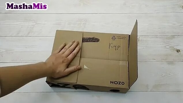 Игрушка для КОТА Кузьмы из картонной коробки своими руками - Смотреть ...