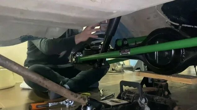 Ручник DKLab. Занижение и выворот для дрифта. ВАЗ 2105 сборка с нуля ...