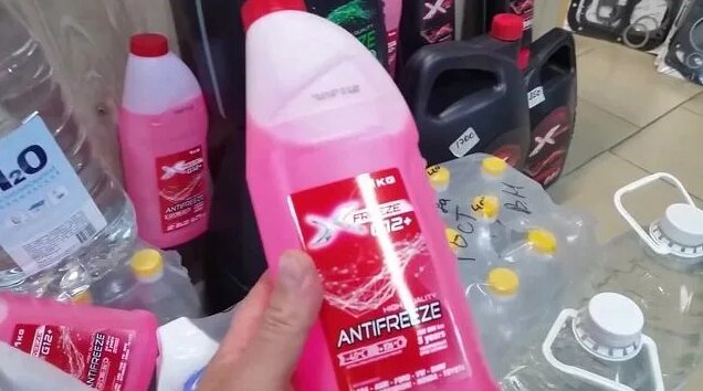 Антифризы Sintec - против антифриза X-freeze. Масло Rolf в красивой но ...