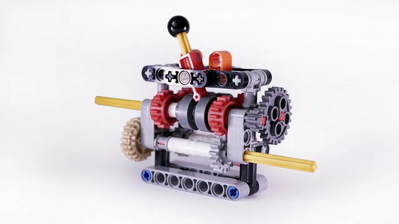 Lego Technic 4 Speed Gearbox Instructions