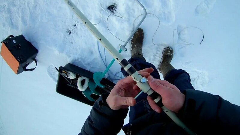 Крепление для экшн камеры для съемки под водой зимняя рыбалка ...