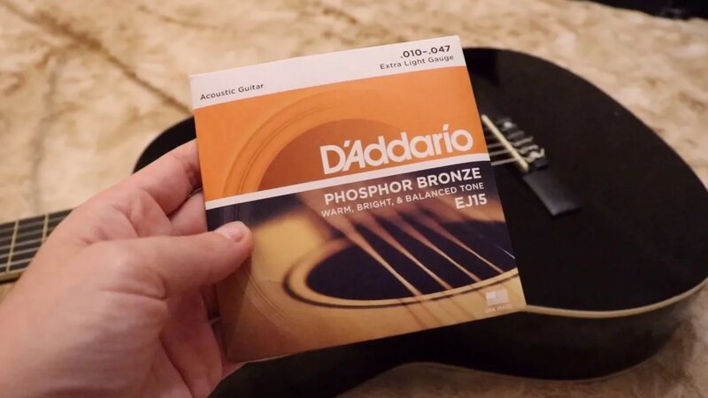 EJ15 Phosphor Bronze Струны для акустической гитары фосфорная бронза ...