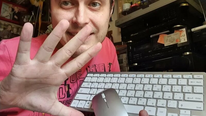 Беспроводная!!! Бесшумная!!!! Клавиатура Qumo Paragon M21 - Смотреть ...