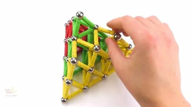 Магнитная Пирамида Играем с Магнитами | Магнитный конструктор Magnetics ...