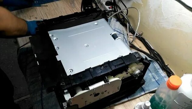 Инструкция как разобрать и собрать Panasonic KX-Mb1500 (Замена ролика ...