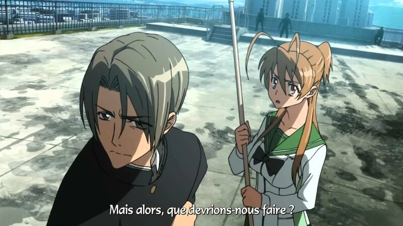 Highschool of the Dead Eps 01 Vostfr non censure HD