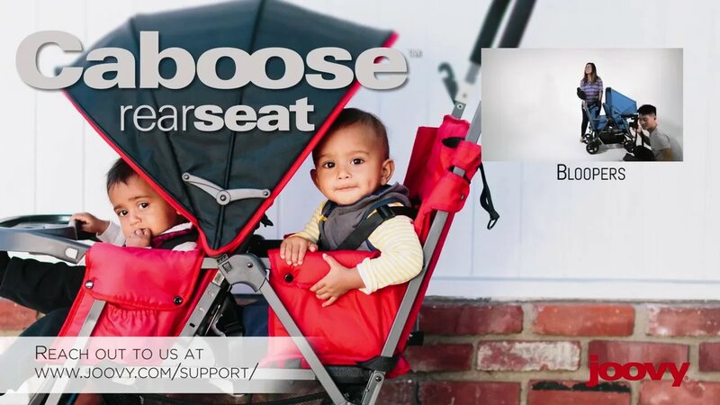 Joovy Caboose Rear Seat - как установить второе сиденье на коляску ...