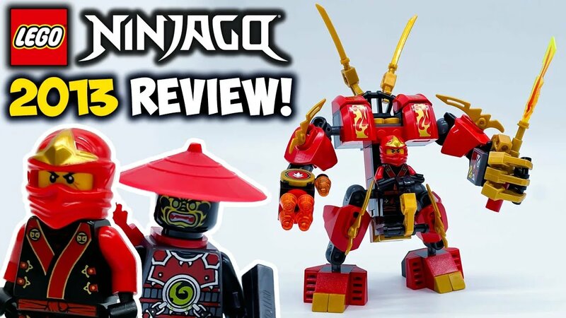 The First Ninja Mech 2013 Kai s Fire Mech Review LEGO Ninjago Set 70500