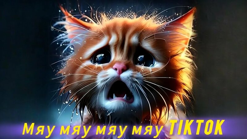 Мяу мяу мяу мяу - TikTok | 2025 ( Cute meow ) Official video / # ...