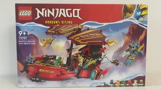Обзор ЛЕГО Ниндзяго 71797 Дар Судьбы Гонка Со Временем LEGO Ninjago ...