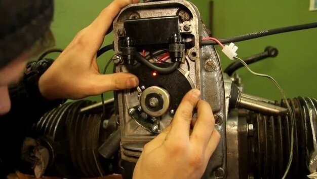 мотоцикл Урал / ставлю зажигание Совек - Смотреть онлайн в поиске ...