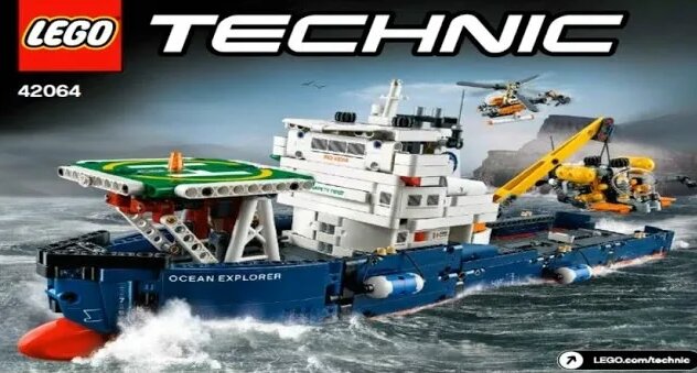 2017 LEGO Technic Ocean Explorer 42064 1
