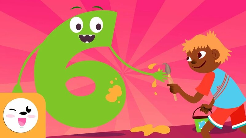 Number 6 Learn to Count Numbers from 1 to 10 The Number 6 Song